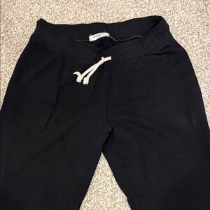 perfectwhitetee  Black Joggers